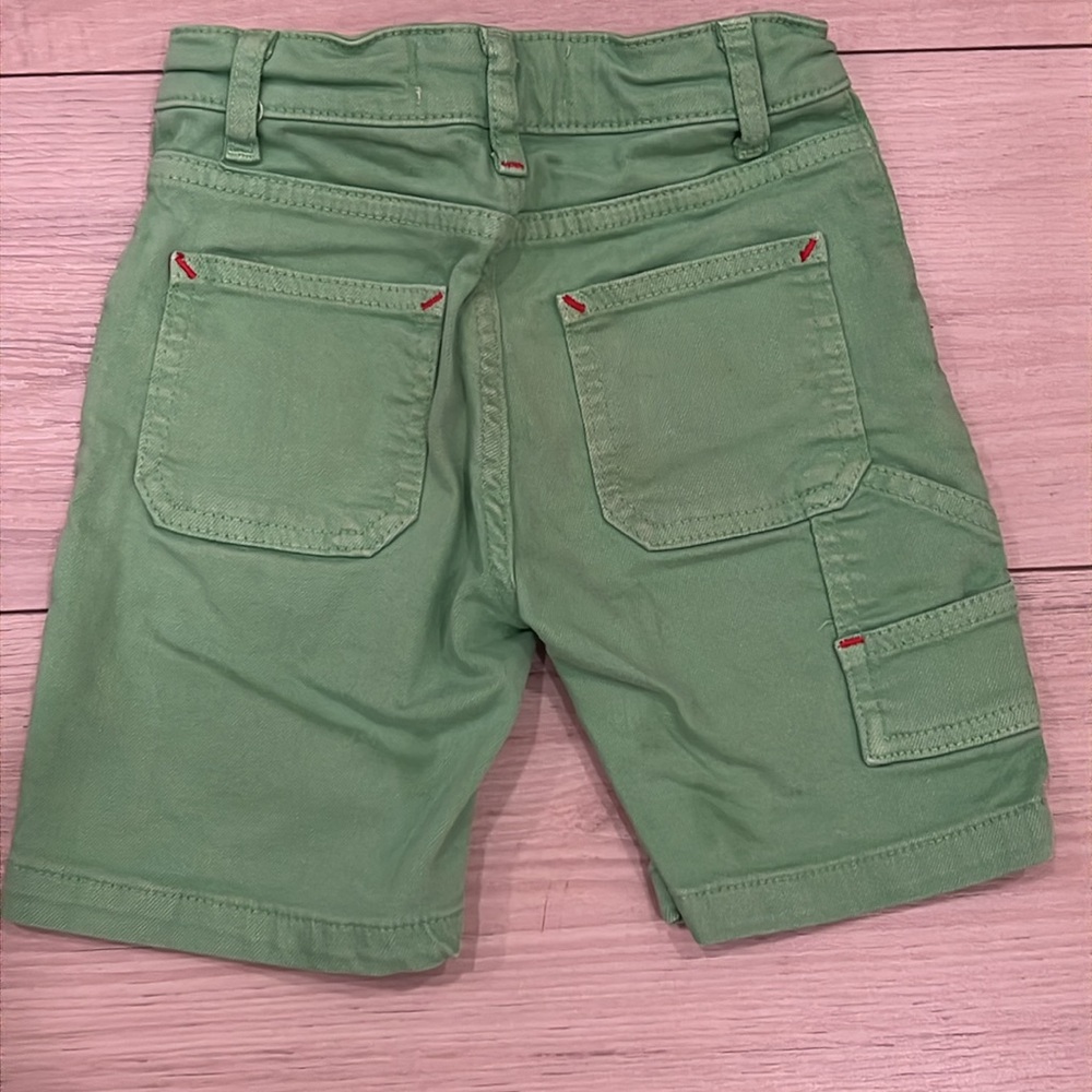 MINI BODEN Set of 2 Carpenter Jean Shorts 4Y - Picture 8 of 11